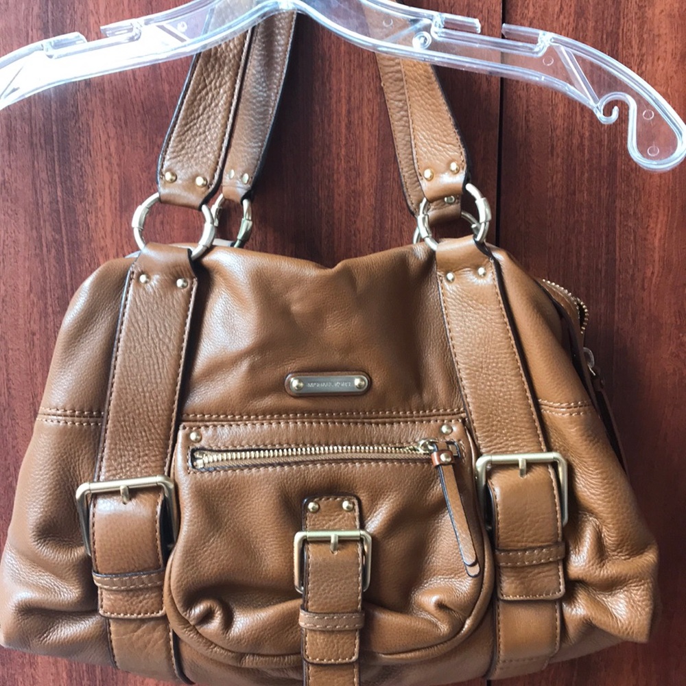 Michael Kors caramel brown purse!